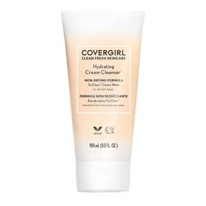 NEW COVERGIRL Clean Fresh Skincare Hydrating Cream Cleanser, 5‎ Fl Oz